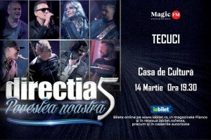 Direcţia 5 în concert la Tecuci